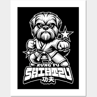 Kung Fu Shih Tzu Posters and Art